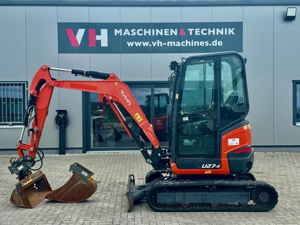 Kubota U 27-4 - Mini bager: slika 1 Kubota U 27-4 - Mini bager: slika 1