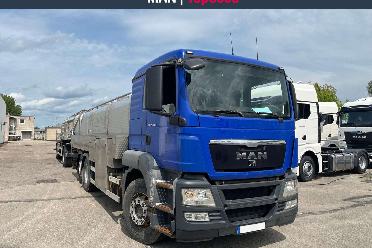 MAN 26.400 6X2-2 Plandex (8633) - Kamion cisterna, Prikolica cisterna: slika 2 MAN 26.400 6X2-2 Plandex (8633) - Kamion cisterna, Prikolica cisterna: slika 2