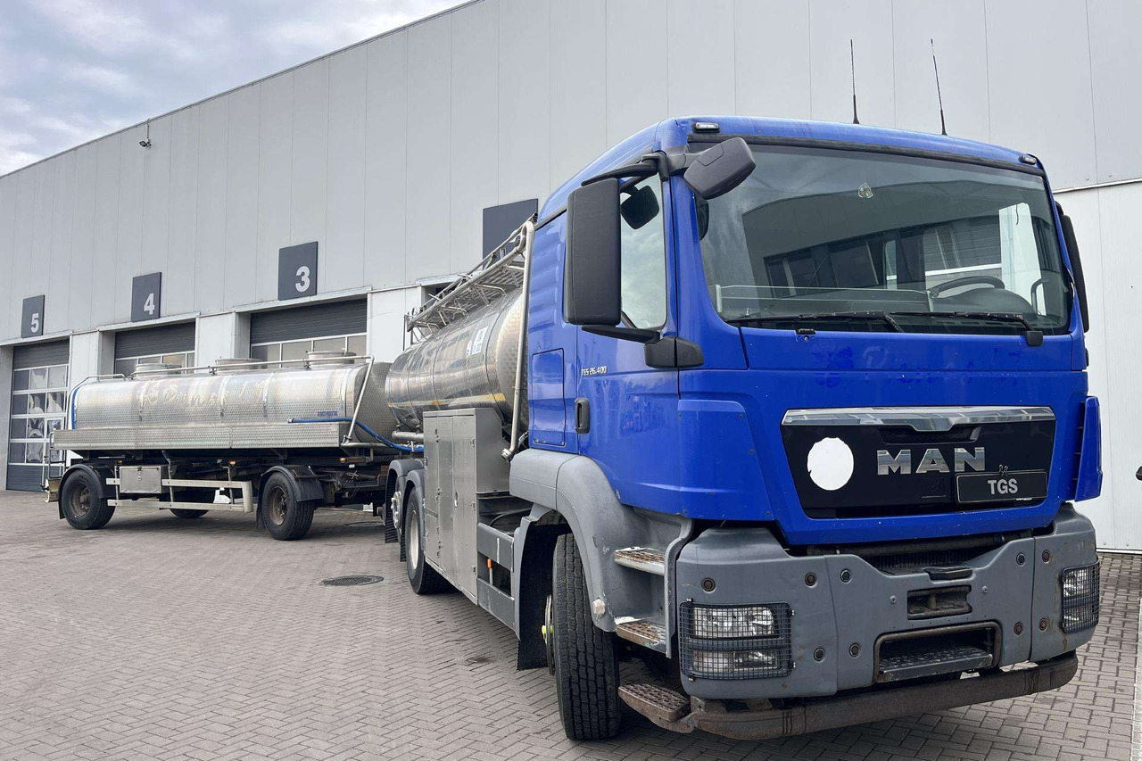 MAN TGS 26.400 6X2-2 Plandex (08632) - Kamion cisterna: slika 1 MAN TGS 26.400 6X2-2 Plandex (08632) - Kamion cisterna: slika 1