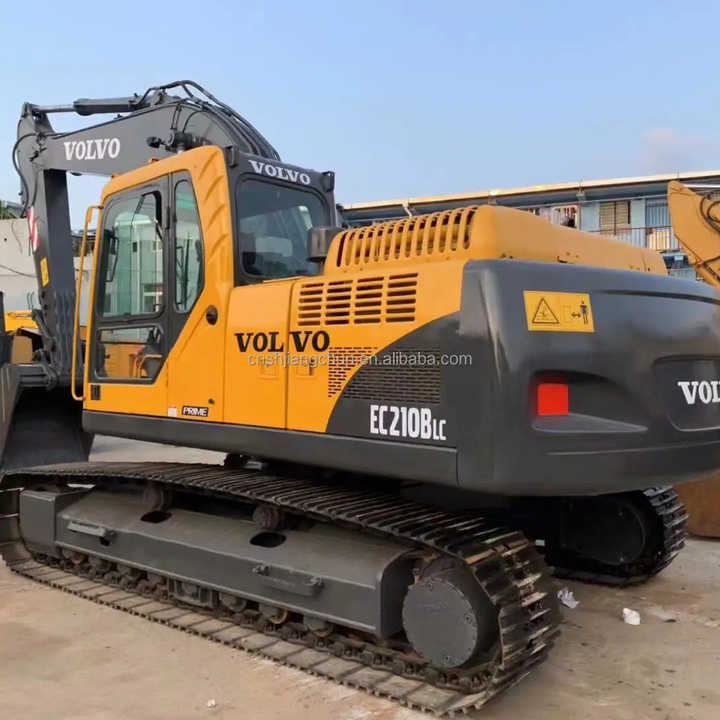 Used Original Volvo Excavator EC210B machinery in stock for sale with high quality and good price - Bager guseničar: slika 1 Used Original Volvo Excavator EC210B machinery in stock for sale with high quality and good price - Bager guseničar: slika 1