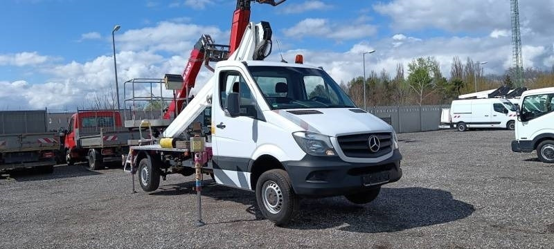 Mercedes-Benz Sprinter GSR B180T - 17,8m - 300 kg - Vazdušna platforma montirana na kamion: slika 1 Mercedes-Benz Sprinter GSR B180T - 17,8m - 300 kg - Vazdušna platforma montirana na kamion: slika 1