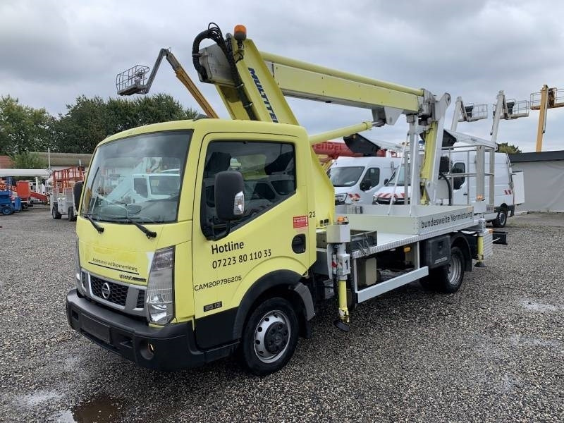Nissan Cabstar Multitel MJ201 - 20,1m, 225kg - Vazdušna platforma montirana na kamion: slika 2 Nissan Cabstar Multitel MJ201 - 20,1m, 225kg - Vazdušna platforma montirana na kamion: slika 2