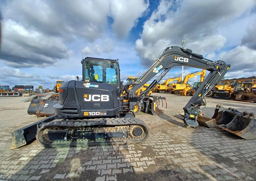 JCB Minikoparka gąsienicowa 100C-2 - Bager guseničar: slika 4 JCB Minikoparka gąsienicowa 100C-2 - Bager guseničar: slika 4