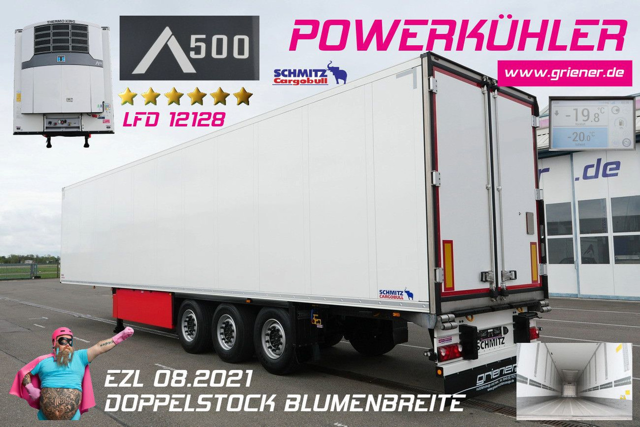 Schmitz Cargobull SKO 24/DOPPELSTOCK BLUMEN TK A500 DRP 5 x vorh. - Poluprikolica sa zatvorenim sandukom: slika 1 Schmitz Cargobull SKO 24/DOPPELSTOCK BLUMEN TK A500 DRP 5 x vorh. - Poluprikolica sa zatvorenim sandukom: slika 1
