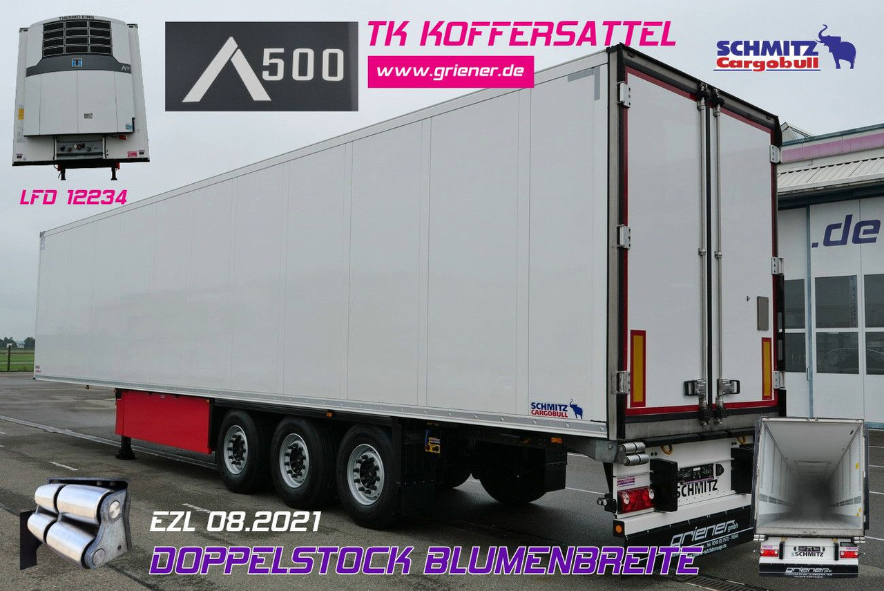 Schmitz Cargobull SKO 24/DOPPELSTOCK BLUMEN TK A500 DRP FP 45 - Poluprikolica sa zatvorenim sandukom: slika 1 Schmitz Cargobull SKO 24/DOPPELSTOCK BLUMEN TK A500 DRP FP 45 - Poluprikolica sa zatvorenim sandukom: slika 1