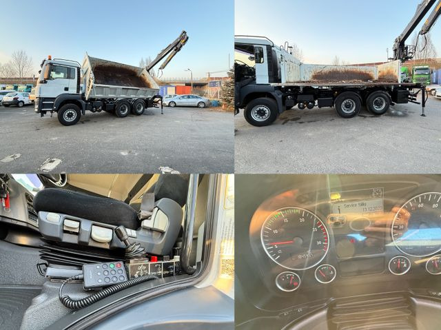 Istovarivač MAN TGS 26.400 Kipper mit Kran Jonsered 6x4: slika 15