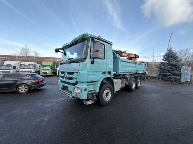 Mercedes-Benz Actros 2646 Kipper Kran Atlas 6x4 - Istovarivač: slika 3 Mercedes-Benz Actros 2646 Kipper Kran Atlas 6x4 - Istovarivač: slika 3