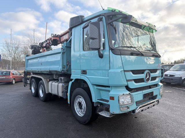 Mercedes-Benz Actros 2646 Kipper Kran Atlas 6x4 - Istovarivač: slika 1 Mercedes-Benz Actros 2646 Kipper Kran Atlas 6x4 - Istovarivač: slika 1
