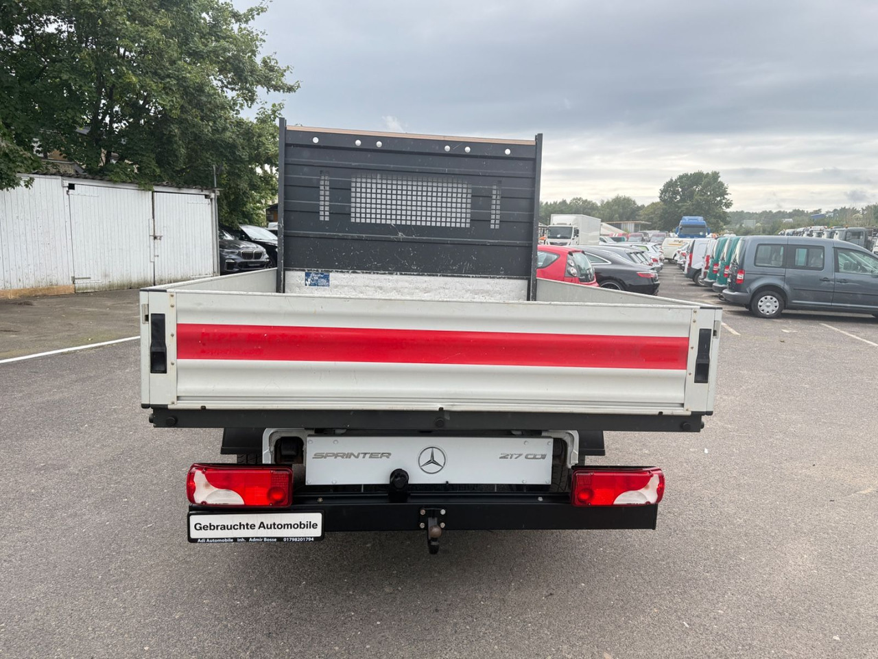 Mercedes-Benz Sprinter 217 Pritsche DoKa - Dostavno vozilo s ravnom platformom, Dostavno vozilo sa duplom kabinom: slika 4 Mercedes-Benz Sprinter 217 Pritsche DoKa - Dostavno vozilo s ravnom platformom, Dostavno vozilo sa duplom kabinom: slika 4