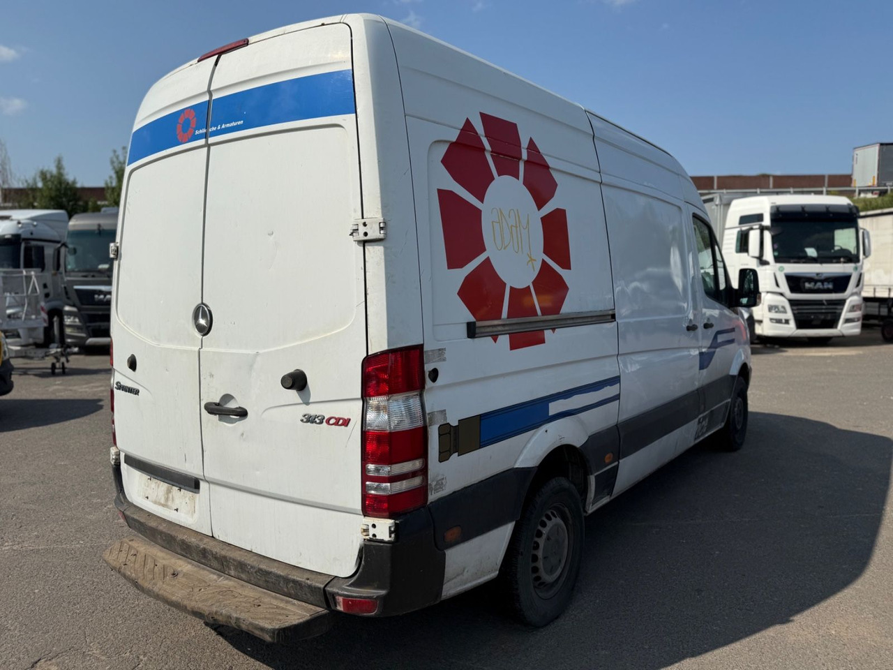 Mercedes-Benz Sprinter II Kasten 313 CDI MOTORSCHADEN !!! - Furgon: slika 3 Mercedes-Benz Sprinter II Kasten 313 CDI MOTORSCHADEN !!! - Furgon: slika 3