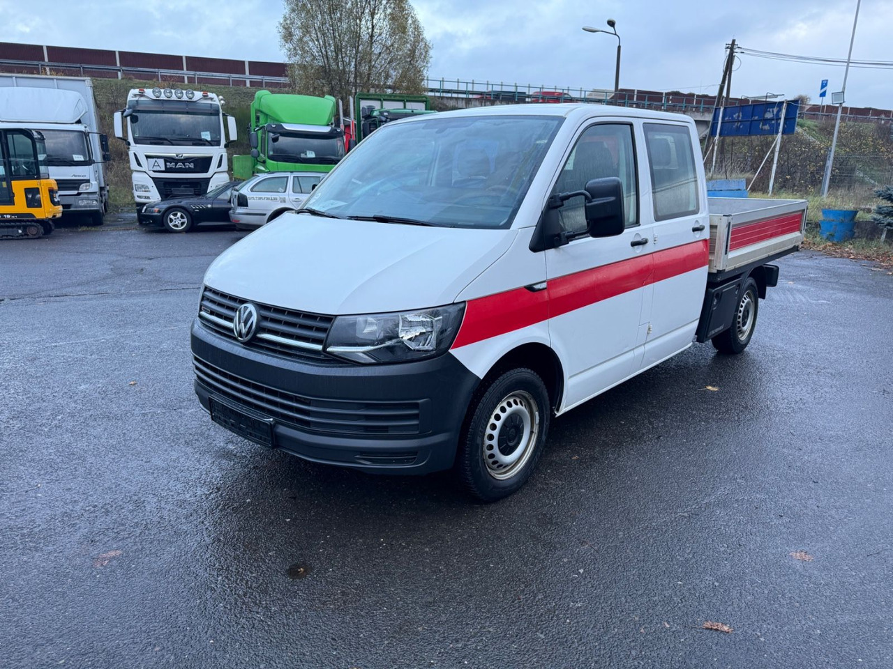 Volkswagen T6 Automatik Pritsche lang Doppelkabine - Dostavno vozilo s ravnom platformom: slika 3 Volkswagen T6 Automatik Pritsche lang Doppelkabine - Dostavno vozilo s ravnom platformom: slika 3