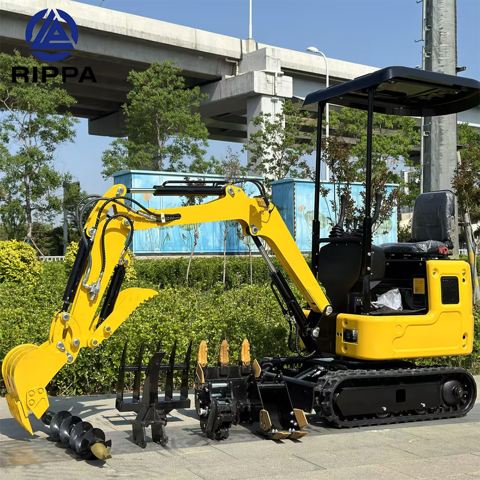 Rippa R319 1Ton|Kubota Engine|Euro 5|CE|Telescopic chassis|Lateral swing mini excavator - Mini bager: slika 2 Rippa R319 1Ton|Kubota Engine|Euro 5|CE|Telescopic chassis|Lateral swing mini excavator - Mini bager: slika 2