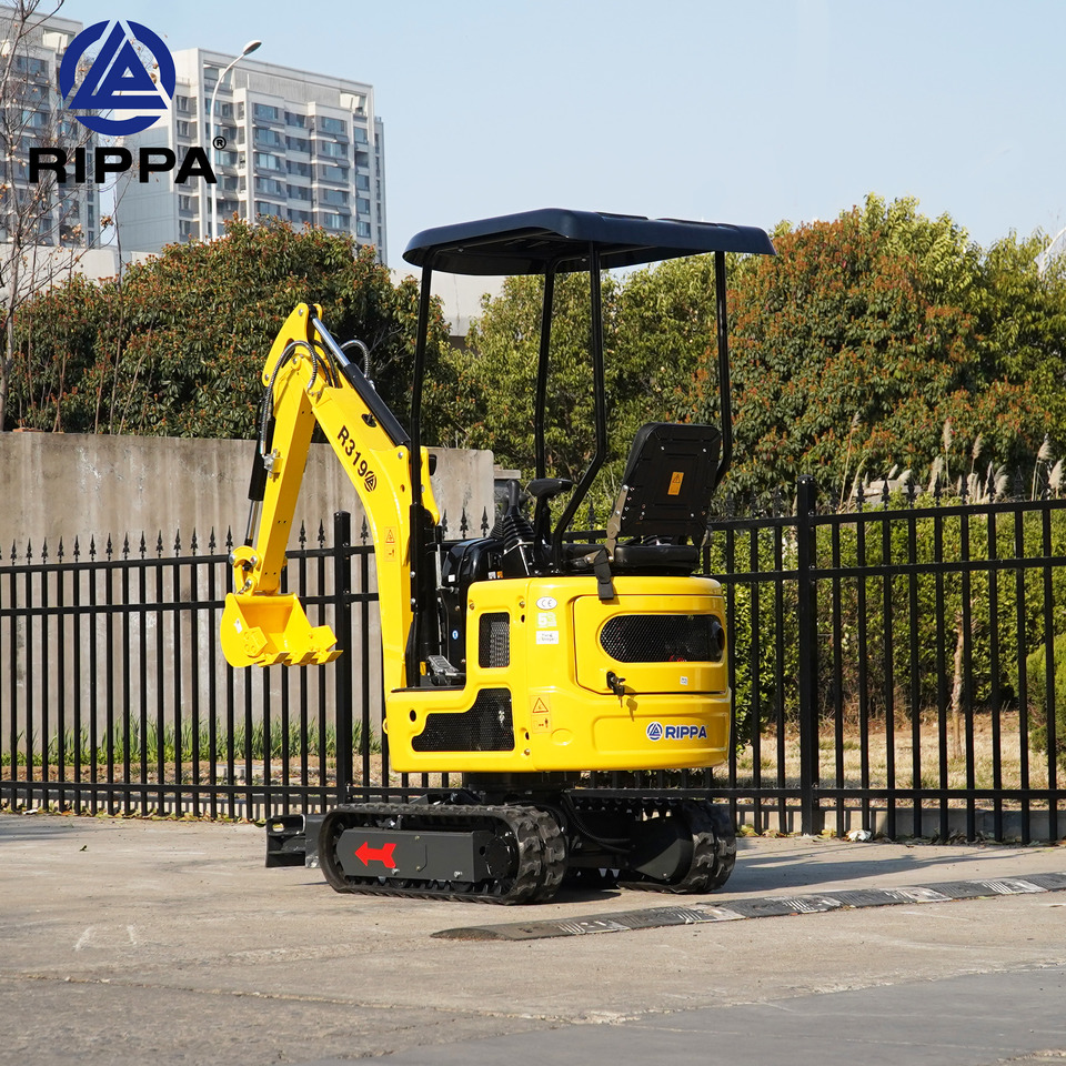 Rippa R319 Pilot Control|Kubota Engine|Euro 5|CE|Telescopic chassis|Lateral swing mini excavator - Mini bager: slika 3 Rippa R319 Pilot Control|Kubota Engine|Euro 5|CE|Telescopic chassis|Lateral swing mini excavator - Mini bager: slika 3