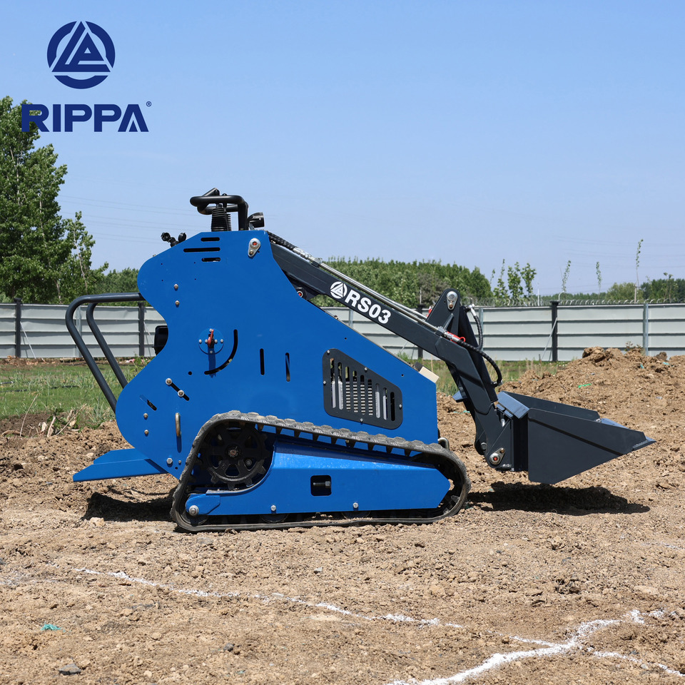 Novu Mini utovarivač Rippa RS03 skid steer loader B&S engine EPA  Germany Stock: slika 6