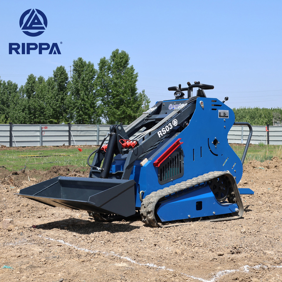 Novu Mini utovarivač Rippa RS03 skid steer loader B&S engine EPA  Germany Stock: slika 12