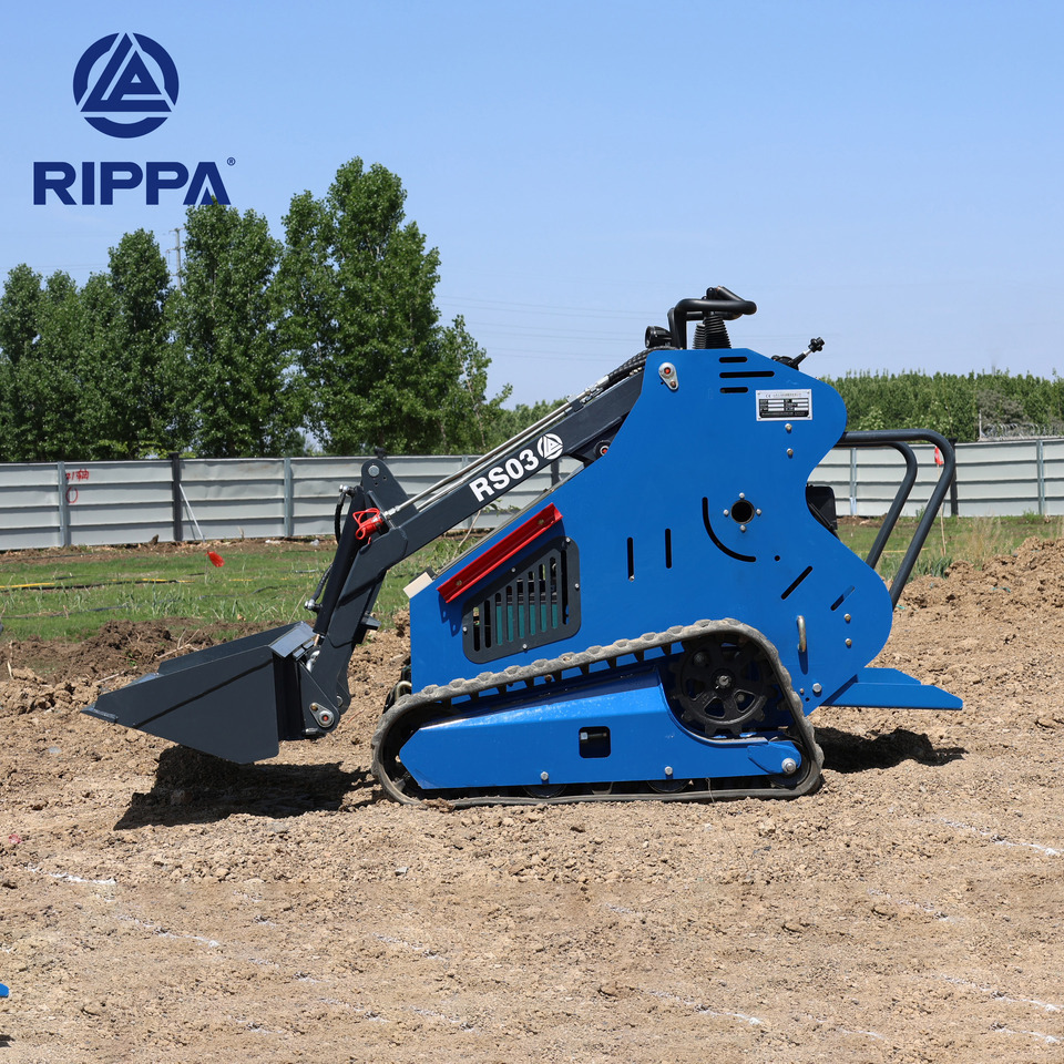 Novu Mini utovarivač Rippa RS03 skid steer loader B&S engine EPA  Germany Stock: slika 11