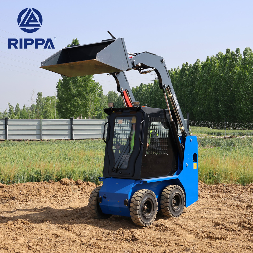 Rippa RS07 Compact Loader | 24.4hp Kubota Power | High Flow Dual Pump | Comfortable A/C Cabin - Mini utovarivač: slika 2 Rippa RS07 Compact Loader | 24.4hp Kubota Power | High Flow Dual Pump | Comfortable A/C Cabin - Mini utovarivač: slika 2