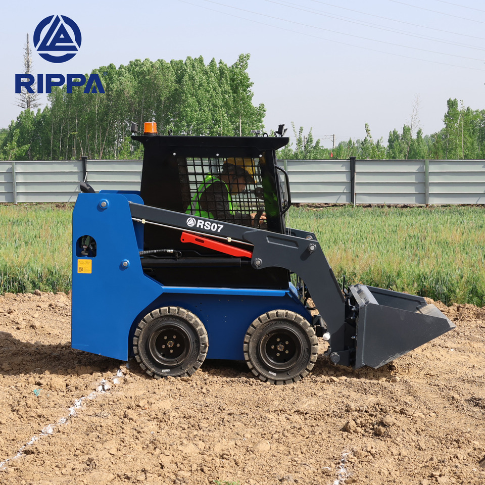 Rippa RS07 New Skid Steer Loader | Cheap Price | CE Certified | Fast Shipping - Mini utovarivač: slika 4 Rippa RS07 New Skid Steer Loader | Cheap Price | CE Certified | Fast Shipping - Mini utovarivač: slika 4