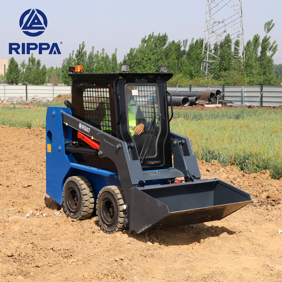 Rippa RS07 New Skid Steer Loader | Cheap Price | CE Certified | Fast Shipping - Mini utovarivač: slika 1 Rippa RS07 New Skid Steer Loader | Cheap Price | CE Certified | Fast Shipping - Mini utovarivač: slika 1