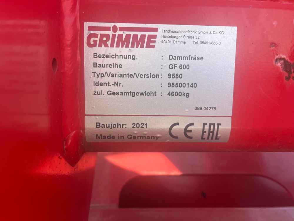 Grimme GF 600 - Mašina za krompir: slika 3 Grimme GF 600 - Mašina za krompir: slika 3