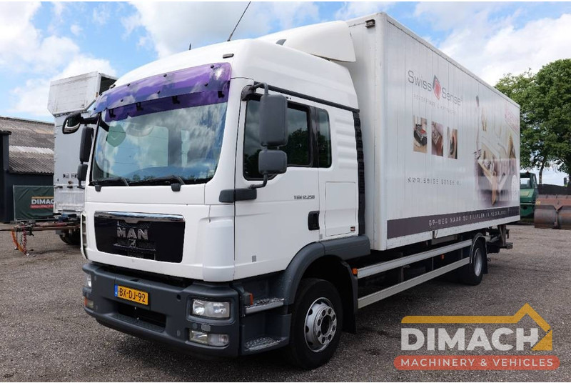MAN TGM 12.290 wissellaadbak laadklep -loadlift BDF - Kamion sa zatvorenim sandukom: slika 1 MAN TGM 12.290 wissellaadbak laadklep -loadlift BDF - Kamion sa zatvorenim sandukom: slika 1