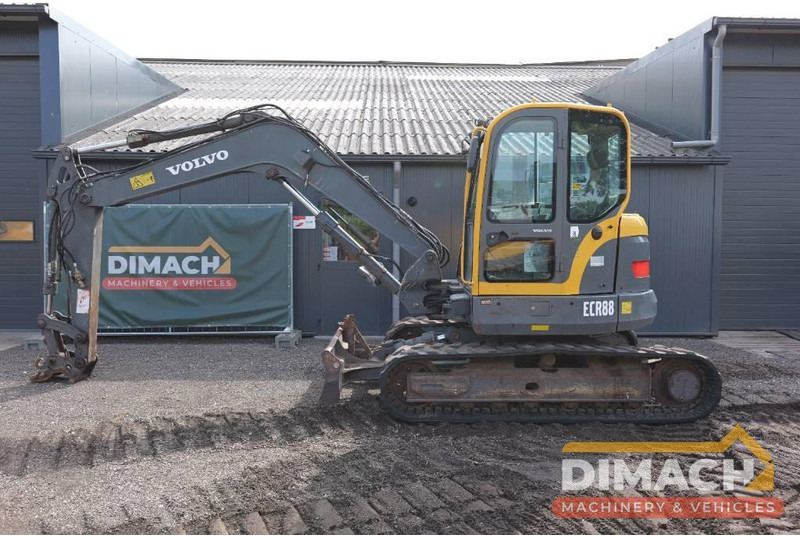 Volvo ECR 88 CW10 mono airco - Mini bager: slika 1 Volvo ECR 88 CW10 mono airco - Mini bager: slika 1