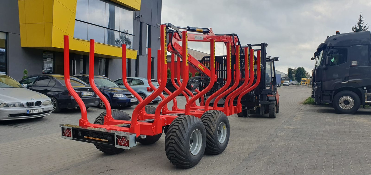 HYDROFAST Przyczepa leśna / Timber trailer / Holzanhänger / Remorque à bois / Remolque para madera - Šumska prikolica: slika 3 HYDROFAST Przyczepa leśna / Timber trailer / Holzanhänger / Remorque à bois / Remolque para madera - Šumska prikolica: slika 3