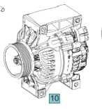 Alternator do Mercedes om 470. Setra Actros Arocs - Motor: slika 1 Alternator do Mercedes om 470. Setra Actros Arocs - Motor: slika 1