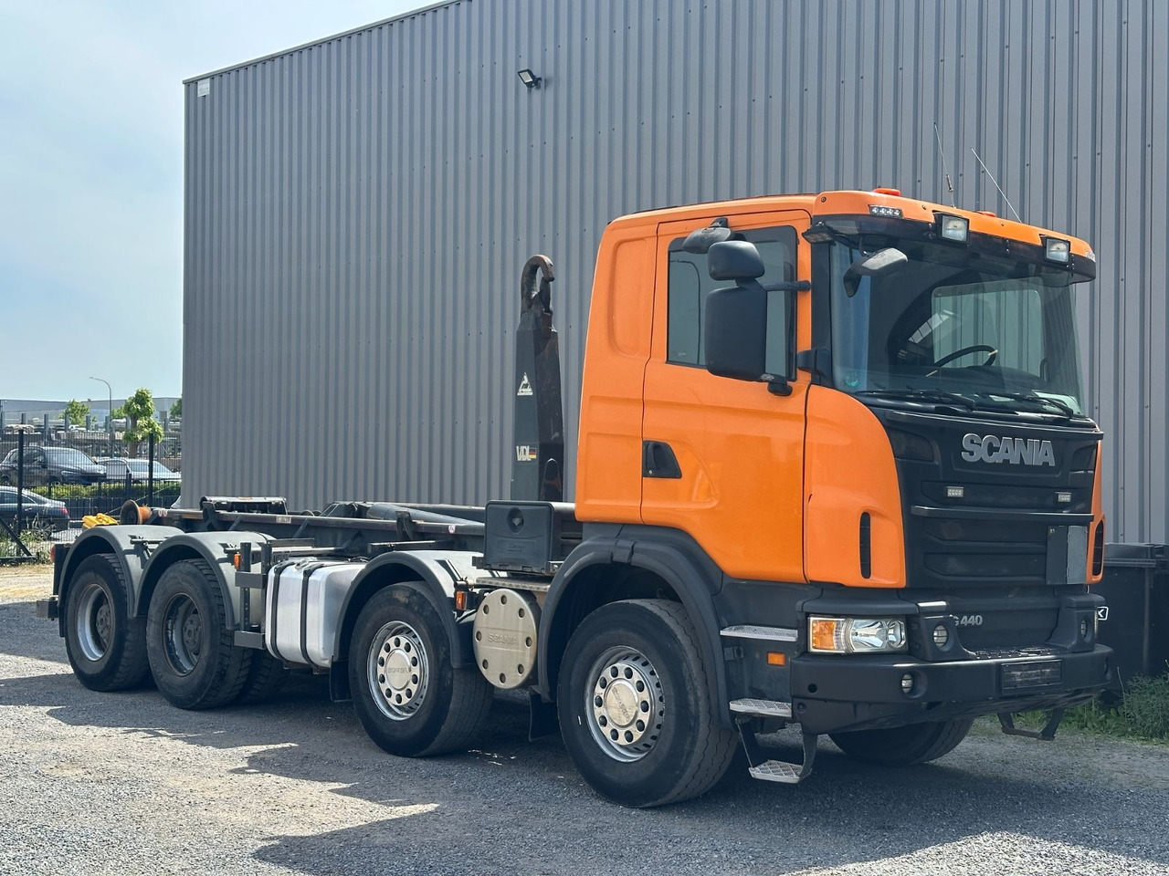 Scania G440 Deutsch - Kamion sa hidrauličnom kukom: slika 1 Scania G440 Deutsch - Kamion sa hidrauličnom kukom: slika 1