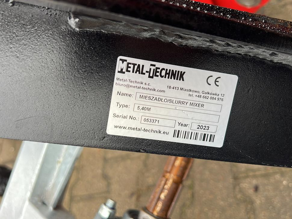 METAL-TECHNIK Güllemixer / Slurry agitator / Agitateur de lisier / Miscelatore / Смеситель жидкого удобрения / Mieszadło do gnojowicy 5,4 m - Oprema za đubrenje: slika 4 METAL-TECHNIK Güllemixer / Slurry agitator / Agitateur de lisier / Miscelatore / Смеситель жидкого удобрения / Mieszadło do gnojowicy 5,4 m - Oprema za đubrenje: slika 4