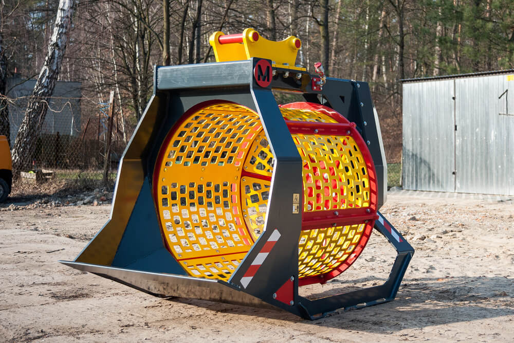 Moderntech Rotary drum screen / Siebtrommel / Tamis rotatif / Przesiewacz bębnowy PSB-250 - Sito: slika 1 Moderntech Rotary drum screen / Siebtrommel / Tamis rotatif / Przesiewacz bębnowy PSB-250 - Sito: slika 1