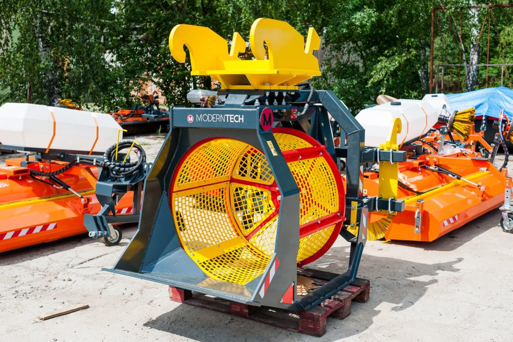 Moderntech Rotary drum screen / Siebtrommel / Tamis rotatif / Przesiewacz bębnowy PSB-250 - Sito: slika 5 Moderntech Rotary drum screen / Siebtrommel / Tamis rotatif / Przesiewacz bębnowy PSB-250 - Sito: slika 5