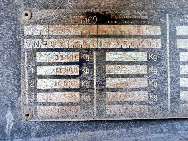 Poluprikolica istovarivača Metaco SD233: slika 14