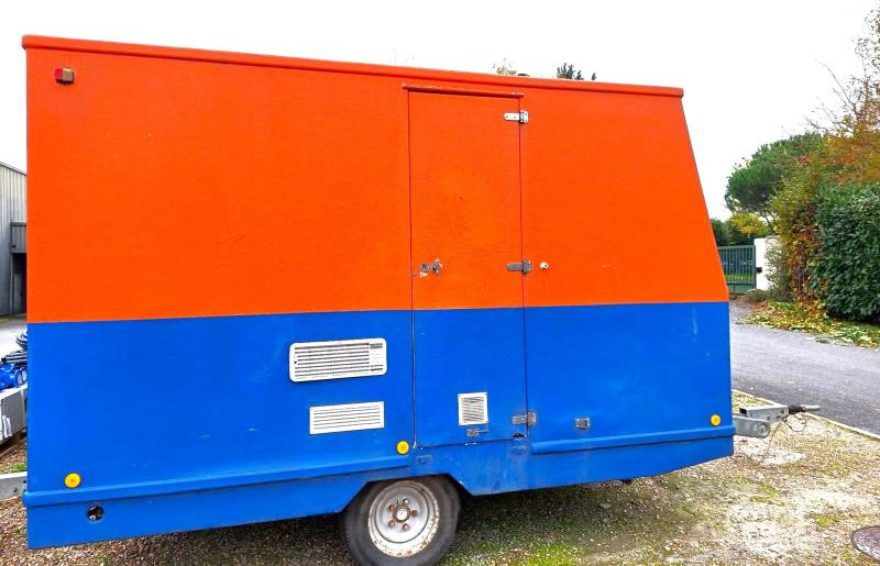 Građevinski kontejner REMORQUE BASE VIE CABANE DE CHANTIER: slika 8