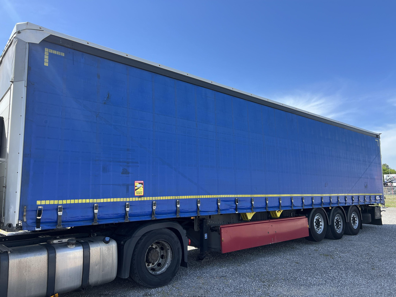 SCHMITZ SCS 24L 13.62 E B - Poluprikolica sa ceradom: slika 1 SCHMITZ SCS 24L 13.62 E B - Poluprikolica sa ceradom: slika 1