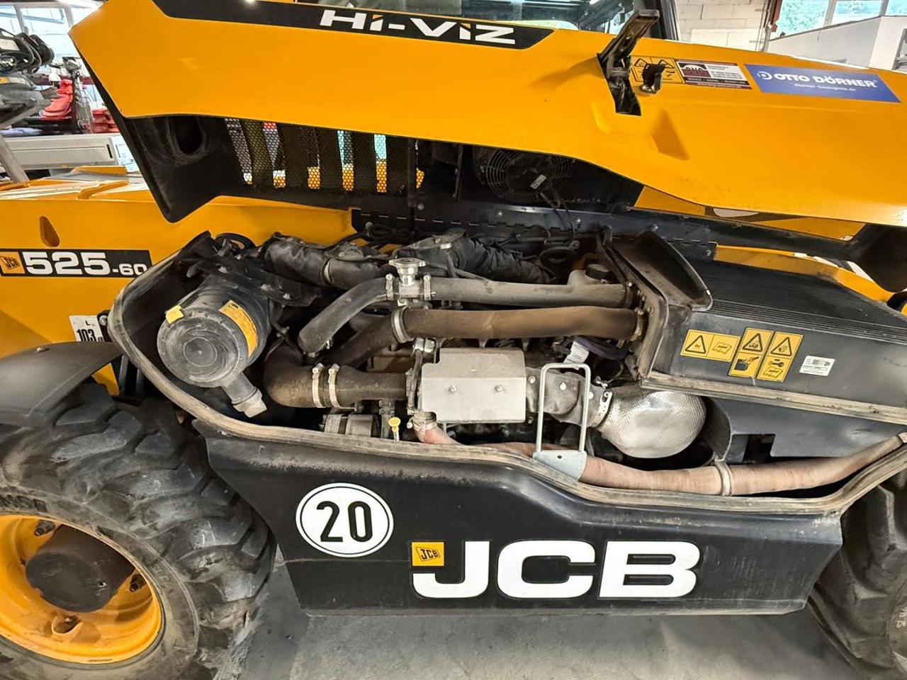 JCB JCB 525-60T5 HiViz - Teleskopski utovarivač na točkovima: slika 5 JCB JCB 525-60T5 HiViz - Teleskopski utovarivač na točkovima: slika 5