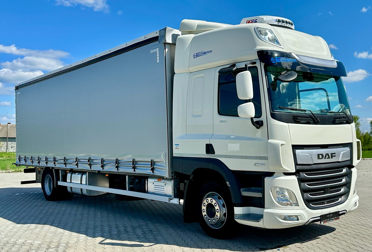 DAF CF 320 / FIRANKA / 21 EUROPALET / SYPIALKA / AUTOMAT / KLIMA POSTOJOWA / 2021 ROK TO - Kamion sa ceradom: slika 1 DAF CF 320 / FIRANKA / 21 EUROPALET / SYPIALKA / AUTOMAT / KLIMA POSTOJOWA / 2021 ROK TO - Kamion sa ceradom: slika 1