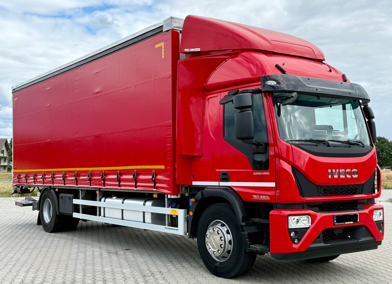 IVECO EUROCARGO 180-280 / FIRANKA / WINDA / 20 PALET / 80 TYŚ KM / 2023 ROK / 9 223 KG ŁADOWNOŚ - Kamion sa ceradom: slika 1 IVECO EUROCARGO 180-280 / FIRANKA / WINDA / 20 PALET / 80 TYŚ KM / 2023 ROK / 9 223 KG ŁADOWNOŚ - Kamion sa ceradom: slika 1