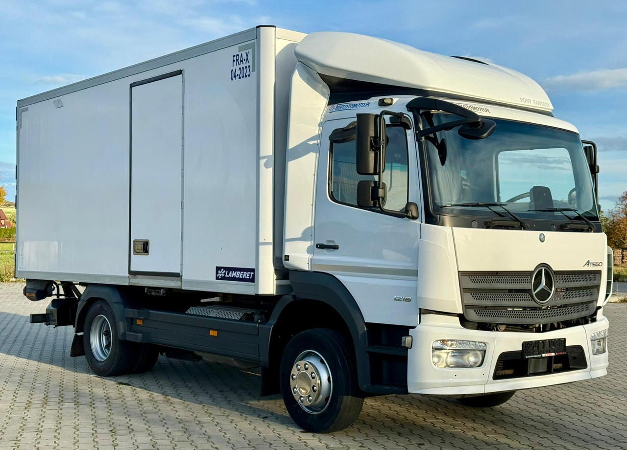 MERCEDES-BENZ ATEGO 1218 / CHŁODNIA / IZOTERMA / WINDA / 5.10 M DŁUGOŚCI / LAMBERET / AUTOMAT / 2017 ROK / 410 TYŚ KM - Hladnjača: slika 1 MERCEDES-BENZ ATEGO 1218 / CHŁODNIA / IZOTERMA / WINDA / 5.10 M DŁUGOŚCI / LAMBERET / AUTOMAT / 2017 ROK / 410 TYŚ KM - Hladnjača: slika 1