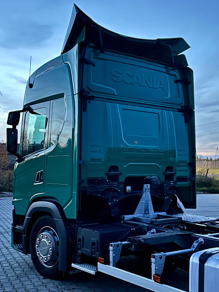 SCANIA G450 / RAMA DO ZABUDOWY / ROZSTAW 5.75 / AUTOMAT / SYPIALKA - Kamion sa golom šasijom i zatvorenom kabinom: slika 5 SCANIA G450 / RAMA DO ZABUDOWY / ROZSTAW 5.75 / AUTOMAT / SYPIALKA - Kamion sa golom šasijom i zatvorenom kabinom: slika 5