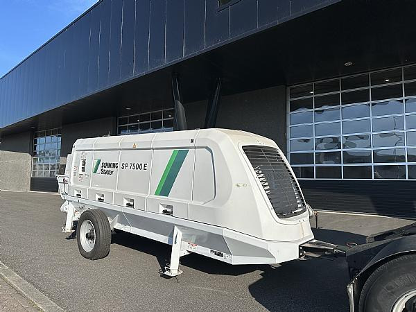 2022  SCHWING  SP 7500 E -250 kw trailer pump - Stacionarna pumpa za beton: slika 2 2022  SCHWING  SP 7500 E -250 kw trailer pump - Stacionarna pumpa za beton: slika 2