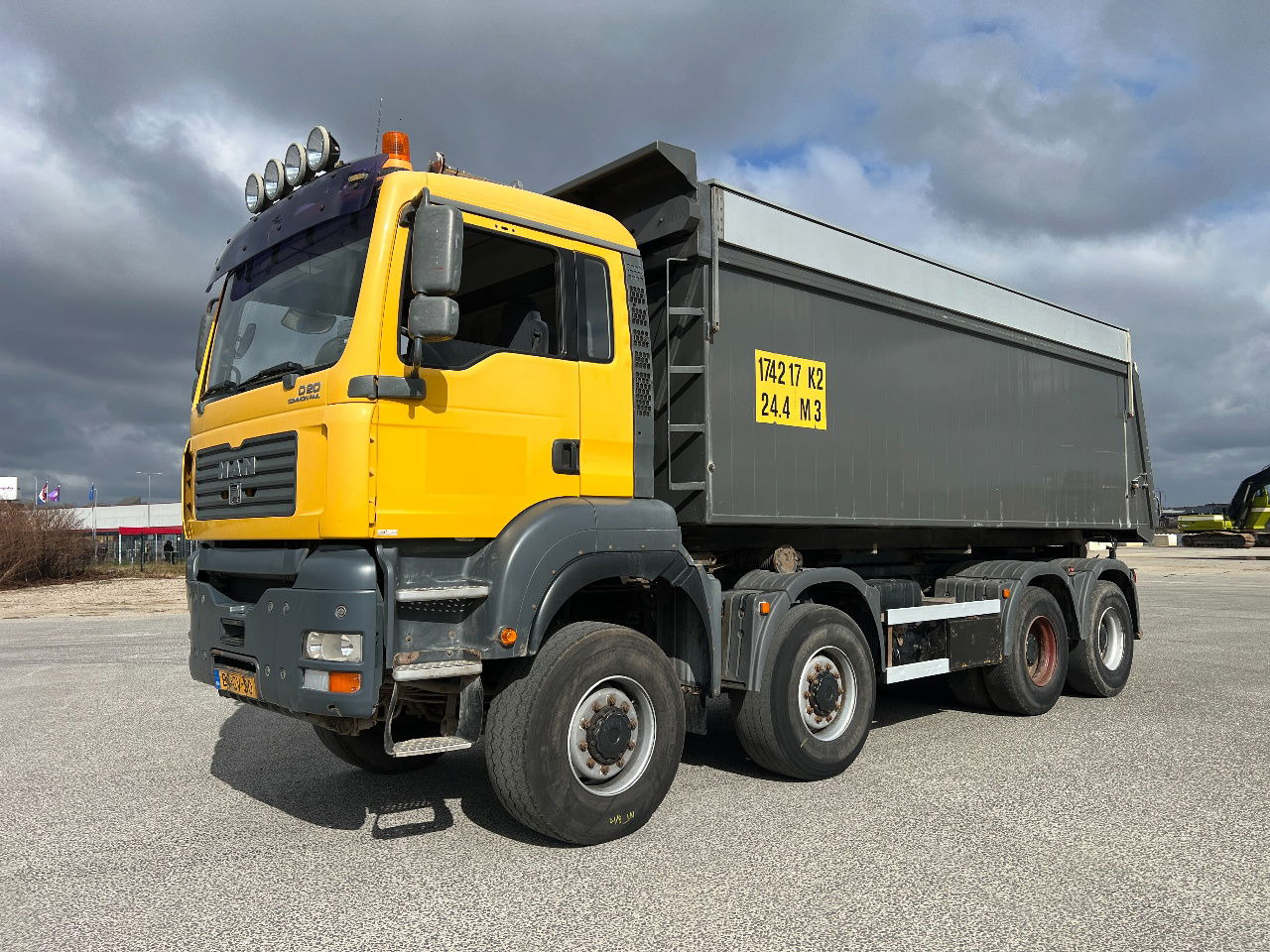 MAN TGA 41.430 TGA 39.430 8x8, full steel, Manual - Istovarivač: slika 2 MAN TGA 41.430 TGA 39.430 8x8, full steel, Manual - Istovarivač: slika 2