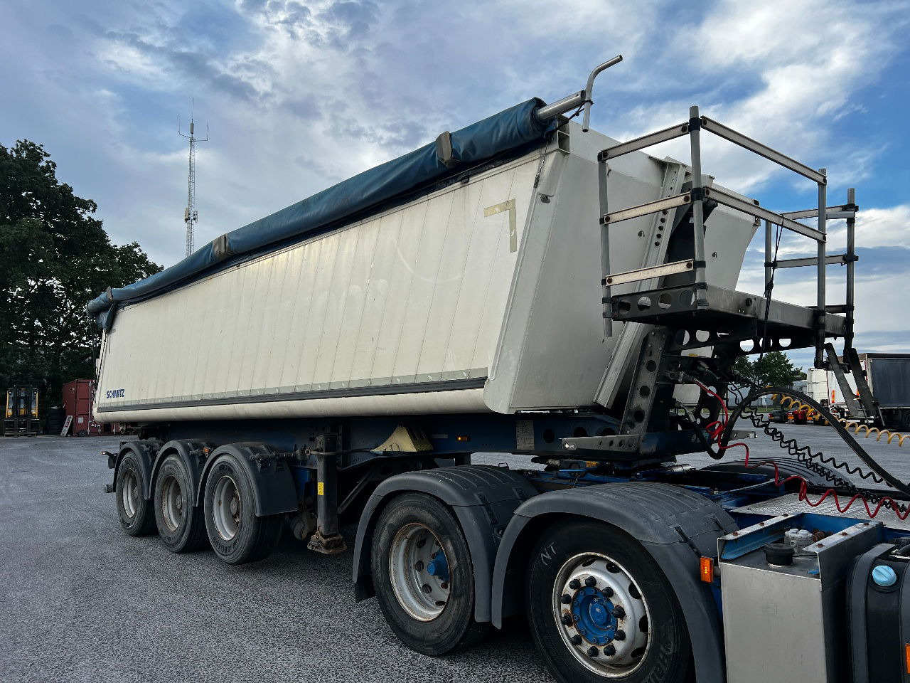 Schmitz Cargobull Gotha 27m3, SAF, ALU - Poluprikolica istovarivača: slika 3 Schmitz Cargobull Gotha 27m3, SAF, ALU - Poluprikolica istovarivača: slika 3