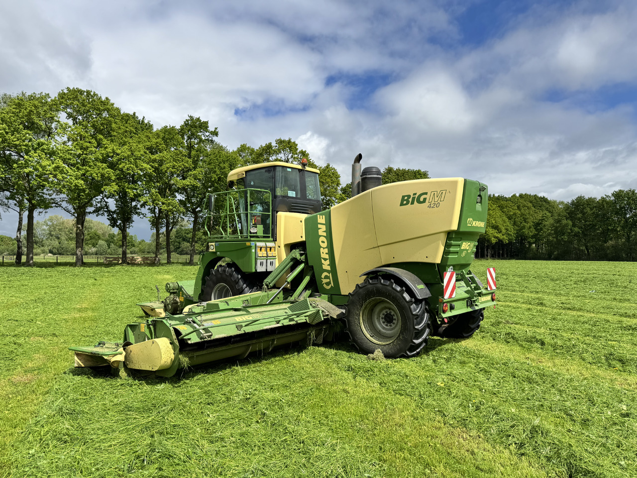 Krone Big M 420 CV - Kosačica: slika 1 Krone Big M 420 CV - Kosačica: slika 1