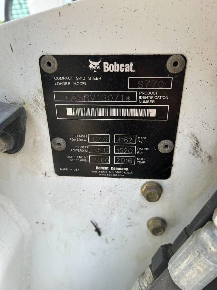 Bobcat T 770 - Mini utovarivač: slika 3 Bobcat T 770 - Mini utovarivač: slika 3