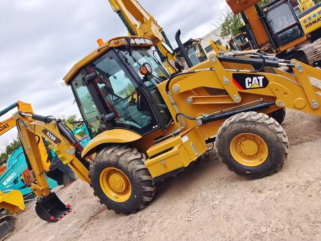Novu Bager utovarivač CAT 420 F 100% New: slika 19