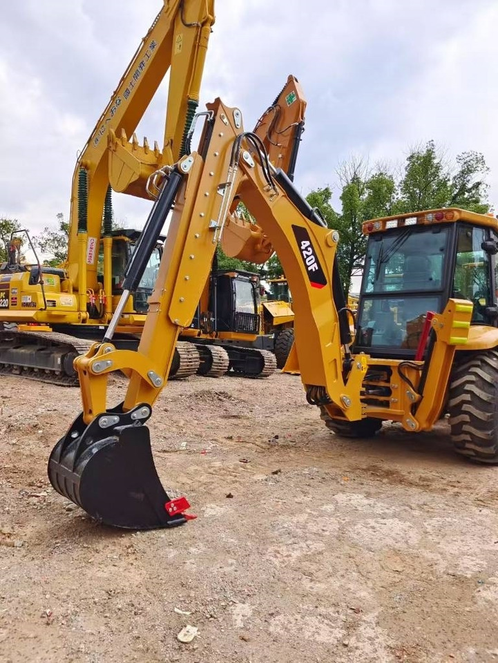 Novu Bager utovarivač CAT 420 F 100% New: slika 9