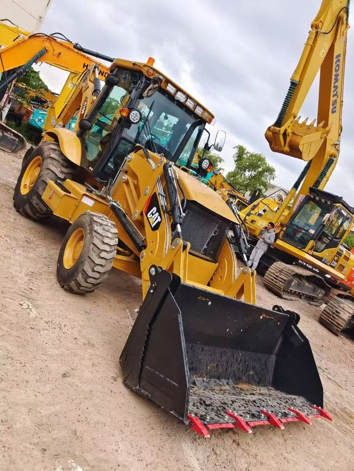 Novu Bager utovarivač CAT 420 F 100% New: slika 18