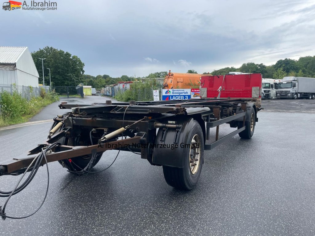 Prikolica za prevoz kontejnera/ Prikolica sa promenjivim sandukom Göppel BDF Lafette mit LBW: slika 1