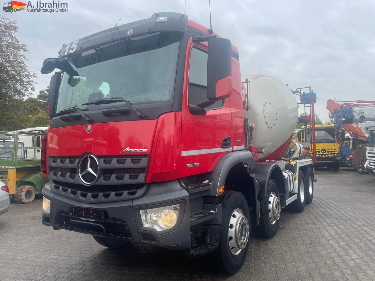 Mercedes-Benz Arocs 3236 Stetter 9 cbm 8x4 | Blatt | Hardox - Kamion: slika 1 Mercedes-Benz Arocs 3236 Stetter 9 cbm 8x4 | Blatt | Hardox - Kamion: slika 1